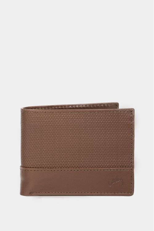 Billetera dante de cuero para hombre grabado placa lego