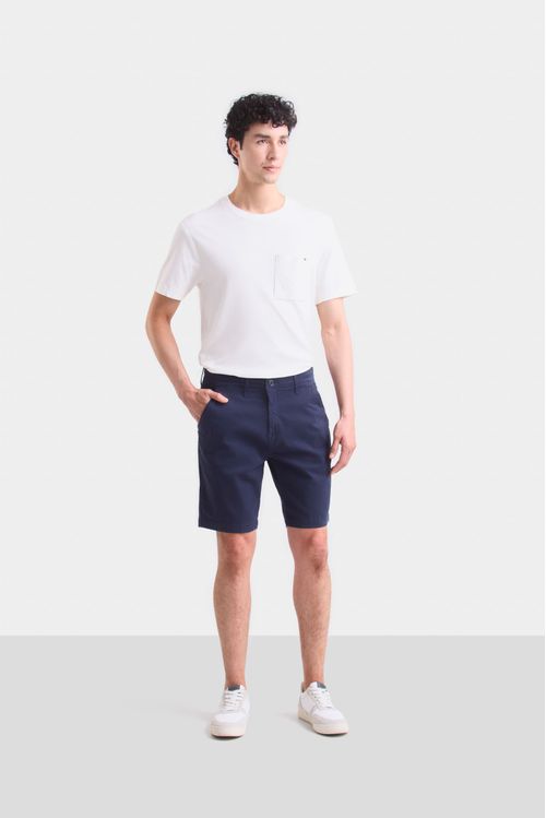 Bermuda semifit caruso para hombre casual deportiva