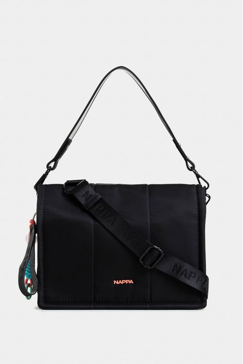 Bolsa De Hombro Baggu Nylon Negras Mexico Bolsa Para Hombro Nava