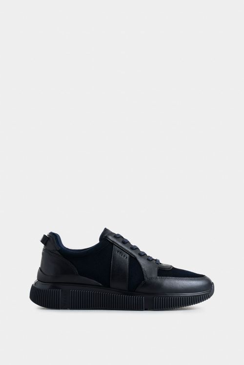 Tenis halo 2 de cuero para hombre suela deportiva