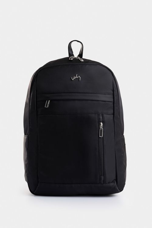 Morral Sierra en lona para hombre manija cuero