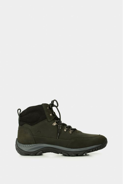 Botas zimbawe outdoor de cuero rústico para hombre combinadas