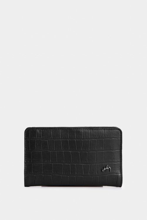 Billetera Oslo de cuero para mujer con monedero
