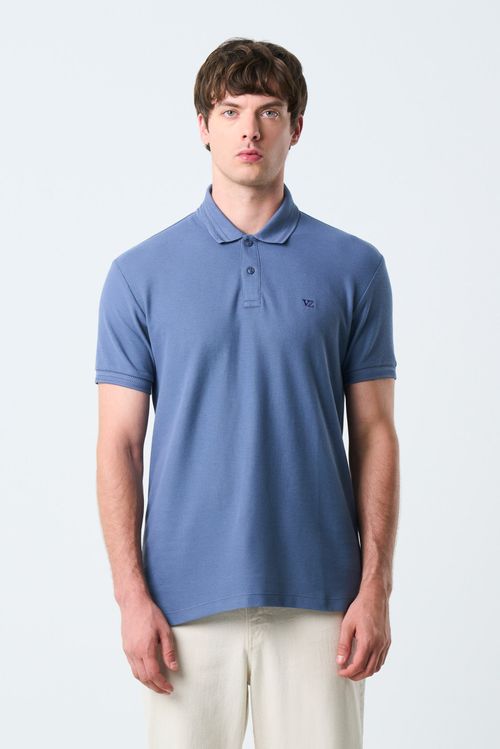 Polo manga corta Essential para hombre textura