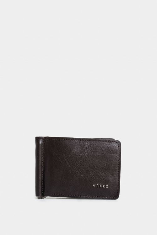 Porta billetes bikal de cuero para hombre diseño minimalista
