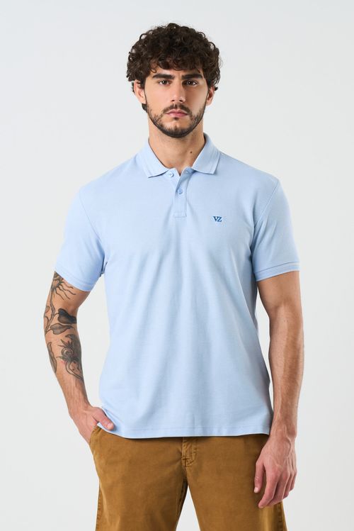 Polo manga corta Essential para hombre textura