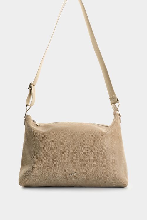 Bowling de cuero gamuzado para mujer Petunia