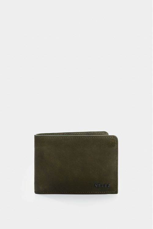 Billetera de cuero para hombre Elia
