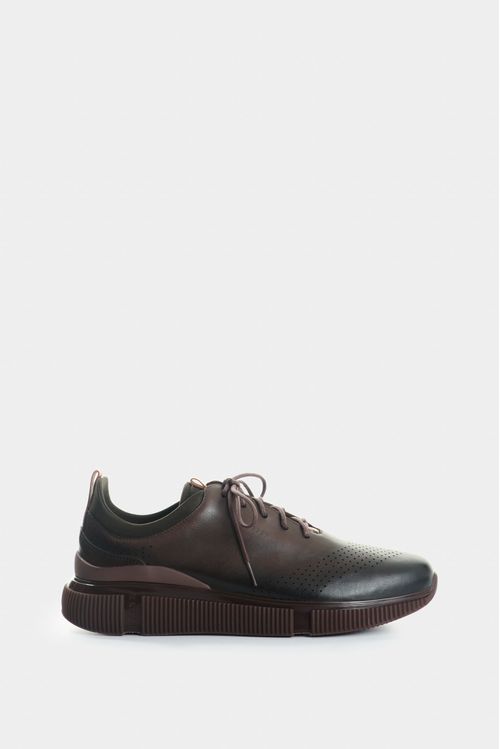 Zapatos de cordón de cuero para hombre Aria