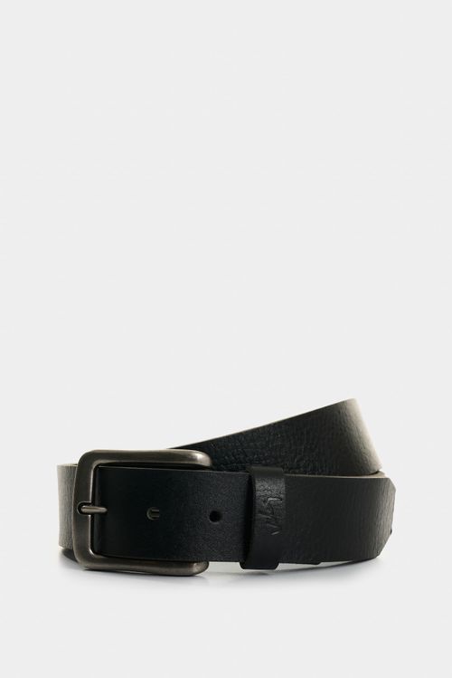 Cinturón unifaz de cuero para hombre Ocean