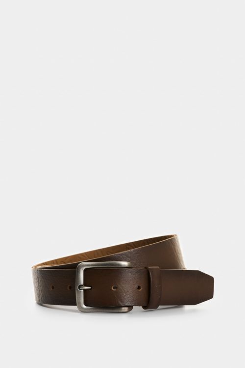 Cinturón unifaz de cuero para hombre Ocean